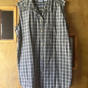 Fairway sport sleeveless button up